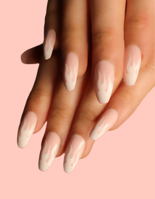 Fire - Insatiable press on nails