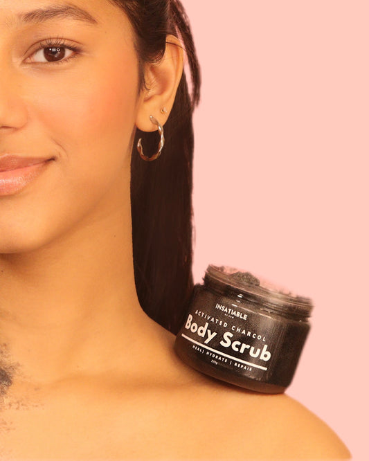 Activated Charcol - body scrub