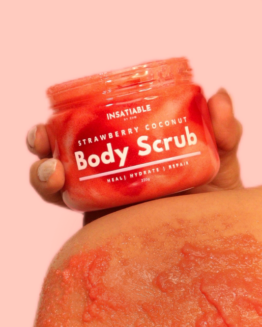 Strawberry Coconut - body scrub