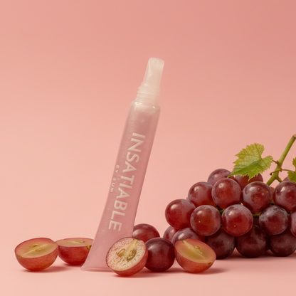 grape lipgloss long squeeze tube